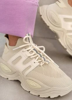 The Fashion Project Sneakers Slip On - Μπεζ 10 The Fashion Project Sneakers Slip On - Μπεζ -The Fashion Project κατάστημα athlitika kaltsa me chunky sola 99835 bmpl