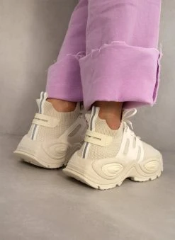 The Fashion Project Sneakers Slip On - Μπεζ 13 The Fashion Project Sneakers Slip On - Μπεζ -The Fashion Project κατάστημα athlitika kaltsa me chunky sola 99835 ctkl