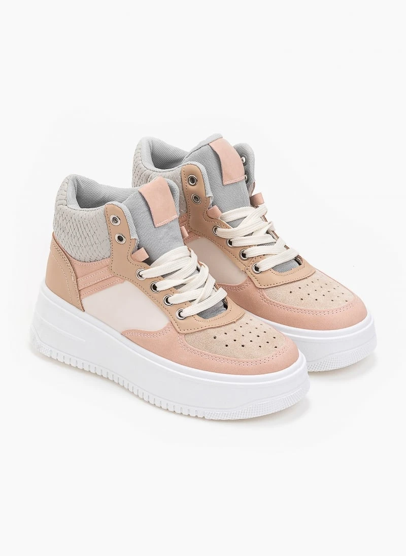 The Fashion Project Αθλητικά μποτάκια με ψηλή σόλα - Γκρι 3 The Fashion Project Αθλητικά μποτάκια με ψηλή σόλα - Γκρι - Image 3