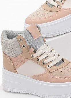 The Fashion Project Αθλητικά μποτάκια με ψηλή σόλα - Γκρι 12 The Fashion Project Αθλητικά μποτάκια με ψηλή σόλα - Γκρι -The Fashion Project κατάστημα athlitika mpotakia me psili sola 95249 4gyj