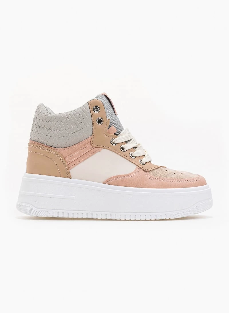 The Fashion Project Αθλητικά μποτάκια με ψηλή σόλα - Γκρι 2 The Fashion Project Αθλητικά μποτάκια με ψηλή σόλα - Γκρι - Image 2