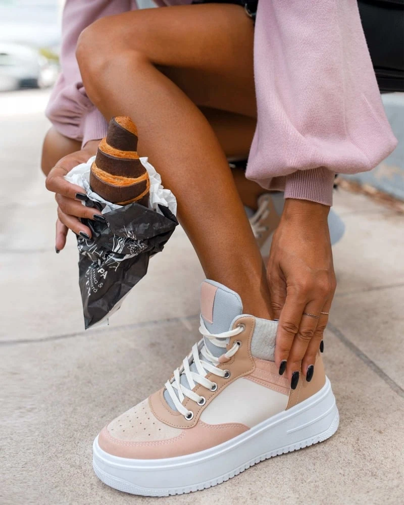 The Fashion Project Αθλητικά μποτάκια με ψηλή σόλα - Γκρι 6 The Fashion Project Αθλητικά μποτάκια με ψηλή σόλα - Γκρι - Image 6