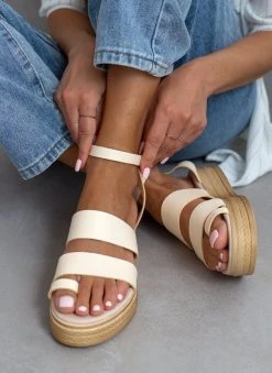 Flatforms με διπλή φάσα Estil - Ζαχαρί