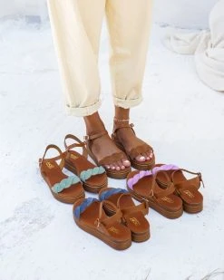 Flatform καστόρινα με μπαρέτα Estil - Λιλά -The Fashion Project κατάστημα estil kastorina flatform pedila 90857 j58f