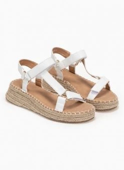 The Fashion Project Flatforms με λουράκι στο πλάι - Λευκό 12 The Fashion Project Flatforms με λουράκι στο πλάι - Λευκό -The Fashion Project κατάστημα flatform pedila me louraki sto plai 93148 kixf