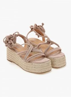 The Fashion Project Flatforms με Lace Up δέσιμο - Πούρο -The Fashion Project κατάστημα flatforms me lace up desimo 101520 d987