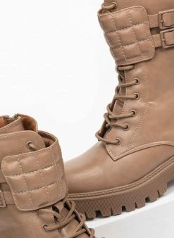 The Fashion Project Αρβυλάκια με καπιτονέ λεπτομέρεια - Πούρο 6 The Fashion Project Αρβυλάκια με καπιτονέ λεπτομέρεια - Πούρο -The Fashion Project κατάστημα mat arvulakia me kapitone leptomereia 95366 ydl6