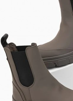 The Fashion Project Μποτάκια αστραγάλου Chelsea - Τάουπε -The Fashion Project κατάστημα mat chelsea mpotinia astragalou 96544 jj1i