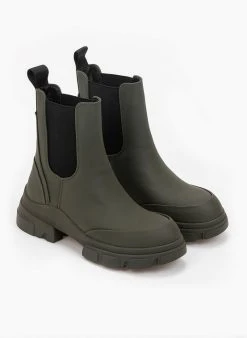 The Fashion Project Μποτάκια αστραγάλου Chelsea - Λαδί -The Fashion Project κατάστημα mat chelsea mpotinia astragalou 96546 n0y8