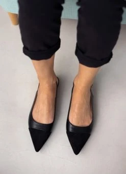 The Fashion Project Μπαλαρίνες μυτερές με λουράκι - Μαύρο 13 The Fashion Project Μπαλαρίνες μυτερές με λουράκι - Μαύρο -The Fashion Project κατάστημα mpalarines muteres me louraki 110845 flu9