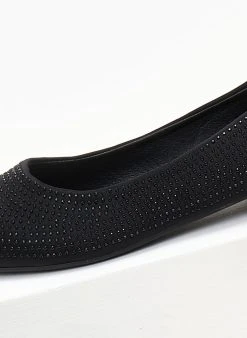 The Fashion Project Μπαλαρίνες μυτερές με Strass - Μαύρο 9 The Fashion Project Μπαλαρίνες μυτερές με Strass - Μαύρο -The Fashion Project κατάστημα mpalarines muteres me strass 107256 r1e3