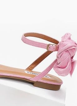 The Fashion Project Μπαλαρίνες Suede με Lace Up δέσιμο - Ροζ 13 The Fashion Project Μπαλαρίνες Suede με Lace Up δέσιμο - Ροζ -The Fashion Project κατάστημα mpalarines suede me lace up desimo 103383 9a16