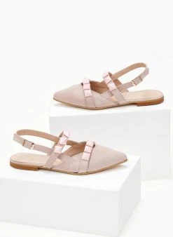 Μπαλαρίνες Suede μυτερές με τρουκς Estil - Nude 12 Μπαλαρίνες Suede μυτερές με τρουκς Estil - Nude -The Fashion Project κατάστημα mpalarines suede muteres me trouks 103819 ov06