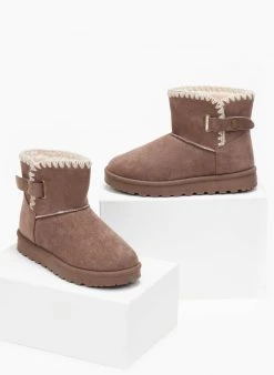 The Fashion Project Μποτάκια Apres Ski με συνθετική γούνα - Τάουπε -The Fashion Project κατάστημα mpotakia apres ski me sunthetiki gouna 108898 f9d5