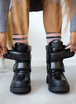 Xti Footwear Μποτάκια φουσκωτά Xti 140611 - Μαύρο -The Fashion Project κατάστημα mpotakia apres ski xti 140611 106237 124c