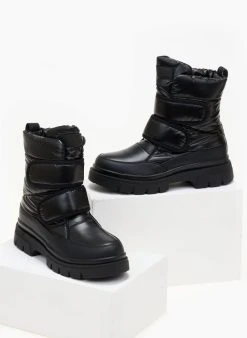 Xti Footwear Μποτάκια φουσκωτά Xti 140611 - Μαύρο -The Fashion Project κατάστημα mpotakia apres ski xti 140611 106237 y3m0