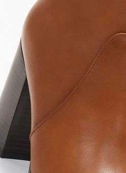 The Fashion Project Μποτάκια αστραγάλου με ασύμμετρο τελείωμα - Ταμπά -The Fashion Project κατάστημα mpotakia astragalou me asummetro teleiwma 108880 urot