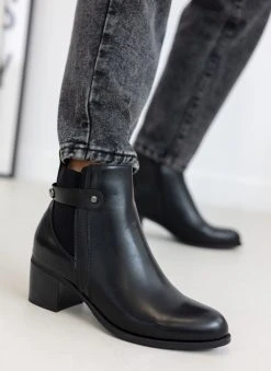 The Fashion Project Μποτάκια αστραγάλου με λάστιχο - Μαύρο