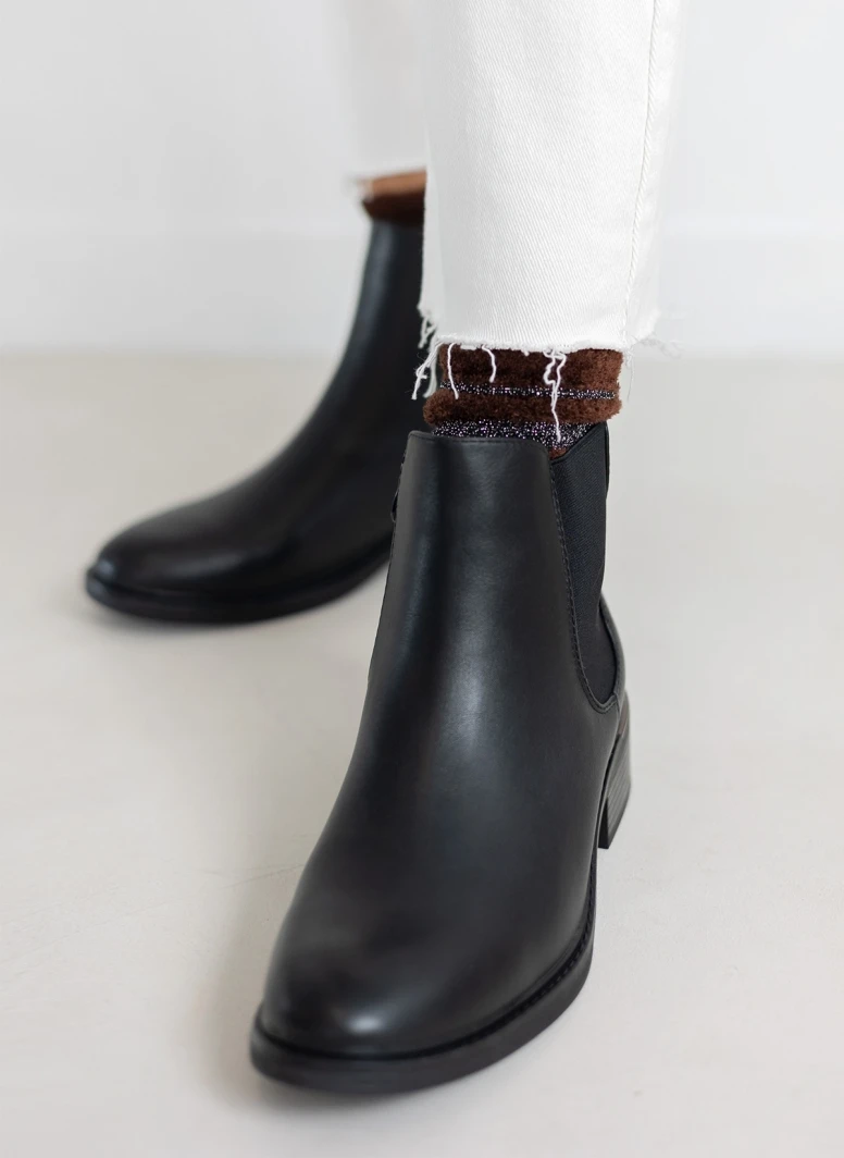 The Fashion Project Μποτάκια αστραγάλου με μεταλλική λεπτομέρεια - Μαύρο 4 The Fashion Project Μποτάκια αστραγάλου με μεταλλική λεπτομέρεια - Μαύρο - Image 4