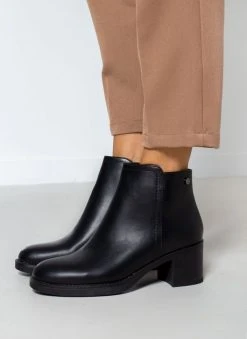 The Fashion Project Μποτάκια αστραγάλου με χοντρό τακούνι - Μαύρο