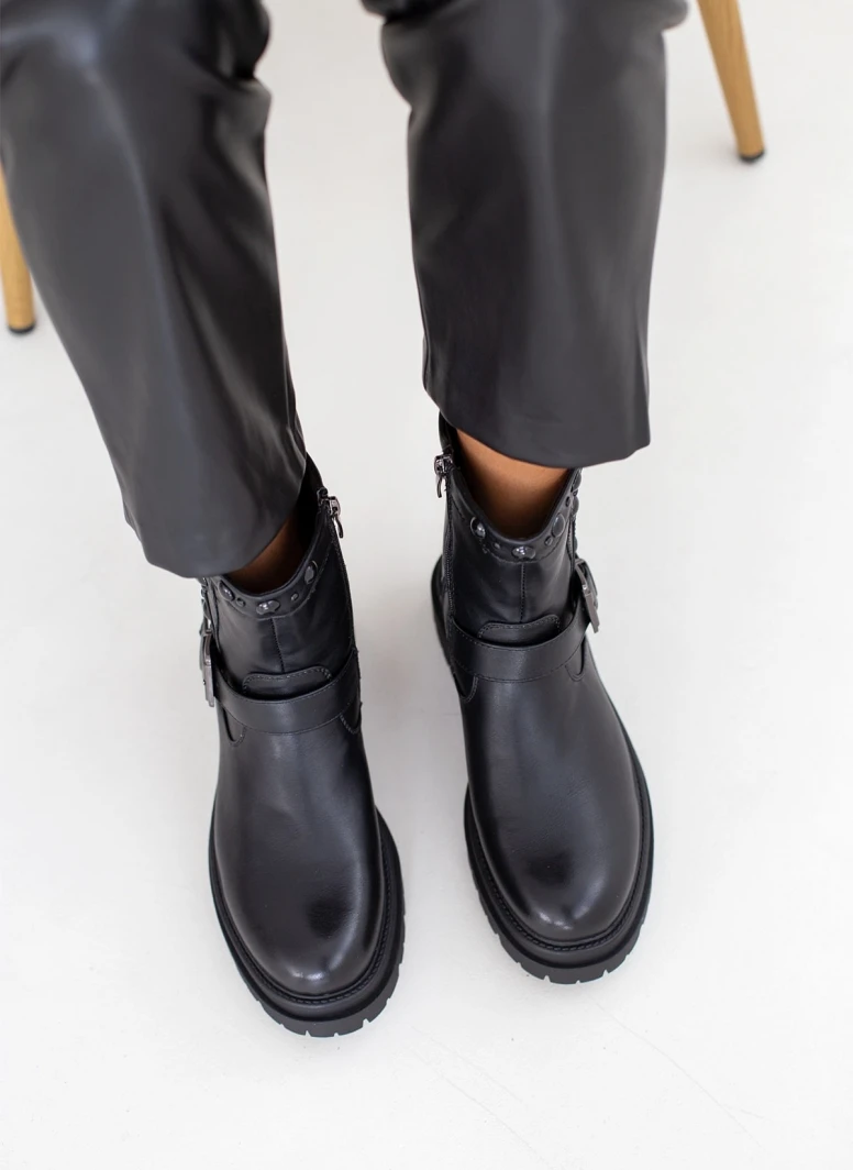 The Fashion Project Μποτάκια Biker τρουκς - Μαύρο 7 The Fashion Project Μποτάκια Biker τρουκς - Μαύρο - Image 7