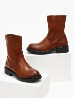 The Fashion Project Μποτάκια Casual σε στρογγυλή γραμμή - Ταμπά 12 The Fashion Project Μποτάκια Casual σε στρογγυλή γραμμή - Ταμπά -The Fashion Project κατάστημα mpotakia casual se strogguli grammi 105507 mi2k