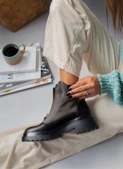 Xti Footwear Μποτάκια Casual Xti 140047 - Λαδί -The Fashion Project κατάστημα mpotakia casual xti 140047 107113 p88h