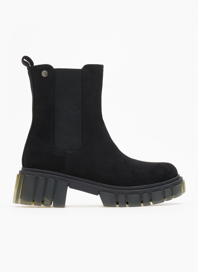 The Fashion Project Μποτάκια Chelsea με Chunky σόλα - Μαύρο 2 The Fashion Project Μποτάκια Chelsea με Chunky σόλα - Μαύρο - Image 2