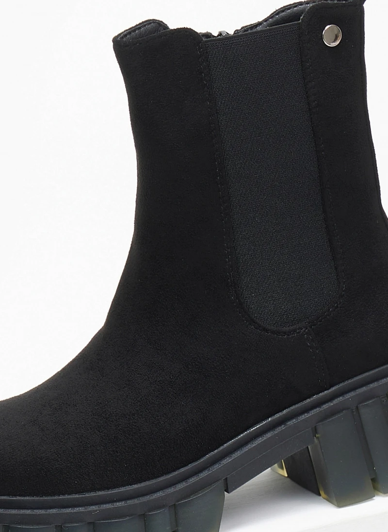 The Fashion Project Μποτάκια Chelsea με Chunky σόλα - Μαύρο 6 The Fashion Project Μποτάκια Chelsea με Chunky σόλα - Μαύρο - Image 6