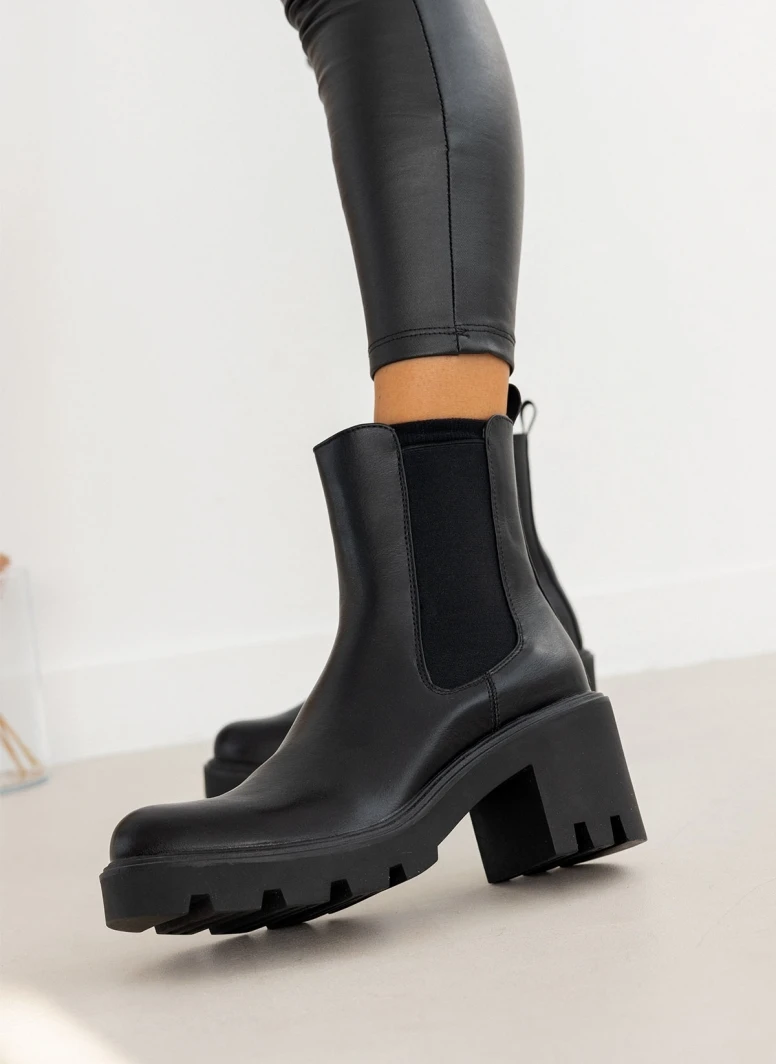 The Fashion Project Μποτάκια Chelsea με λάστιχο - Μαύρο 7 The Fashion Project Μποτάκια Chelsea με λάστιχο - Μαύρο - Image 7