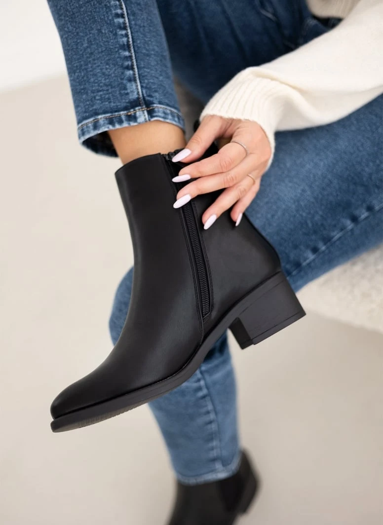 The Fashion Project Μποτάκια Chelsea με λάστιχο - Μαύρο 4 The Fashion Project Μποτάκια Chelsea με λάστιχο - Μαύρο - Image 4