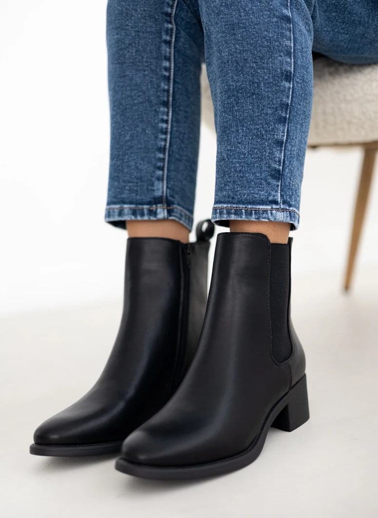 The Fashion Project Μποτάκια Chelsea με λάστιχο - Μαύρο 6 The Fashion Project Μποτάκια Chelsea με λάστιχο - Μαύρο - Image 6
