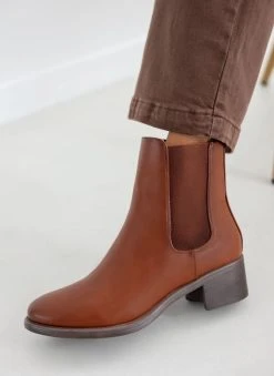 The Fashion Project Μποτάκια Chelsea με λάστιχο - Ταμπά -The Fashion Project κατάστημα mpotakia chelsea me lastixo 106262 wkjr