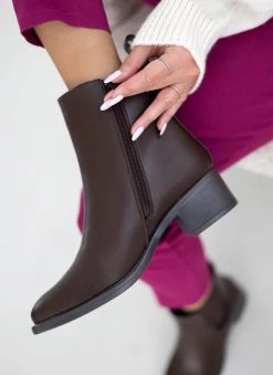 The Fashion Project Μποτάκια Chelsea με λάστιχο - Καφέ 13 The Fashion Project Μποτάκια Chelsea με λάστιχο - Καφέ -The Fashion Project κατάστημα mpotakia chelsea me lastixo 106263 f3ky