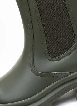 The Fashion Project Μποτάκια Chelsea με τρακτερωτή σόλα - Λαδί -The Fashion Project κατάστημα mpotakia chelsea me trakterwti sola 108751 a2l0