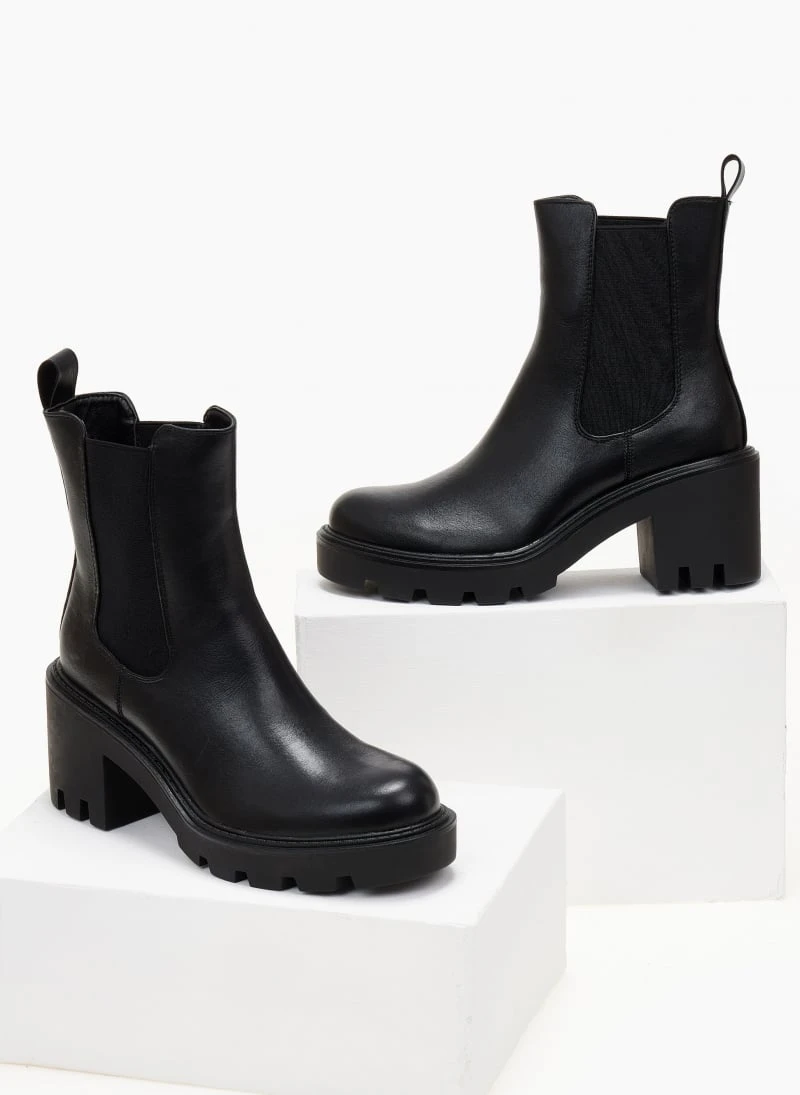 The Fashion Project Μποτάκια Chelsea με λάστιχο - Μαύρο 6 The Fashion Project Μποτάκια Chelsea με λάστιχο - Μαύρο - Image 6
