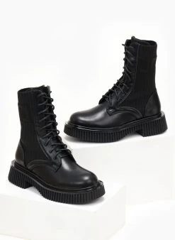 The Fashion Project Αρβυλάκια με σχέδιο κάλτσα - Μαύρο 10 The Fashion Project Αρβυλάκια με σχέδιο κάλτσα - Μαύρο -The Fashion Project κατάστημα mpotakia kaltsa me sxedio sti sola 105856 6tom