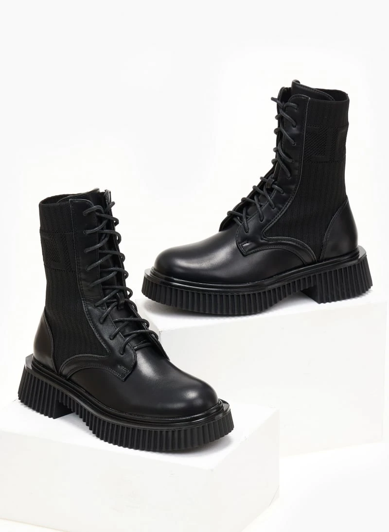 The Fashion Project Αρβυλάκια με σχέδιο κάλτσα - Μαύρο 3 The Fashion Project Αρβυλάκια με σχέδιο κάλτσα - Μαύρο - Image 3