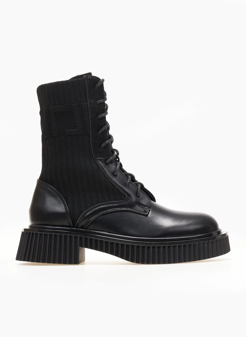 The Fashion Project Αρβυλάκια με σχέδιο κάλτσα - Μαύρο 6 The Fashion Project Αρβυλάκια με σχέδιο κάλτσα - Μαύρο - Image 6