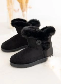 The Fashion Project Μποτάκια με γούνα και κουμπί στο πλάι - Μαύρο 13 The Fashion Project Μποτάκια με γούνα και κουμπί στο πλάι - Μαύρο -The Fashion Project κατάστημα mpotakia me gouna kai koumpi sto plai 110057 1f6j