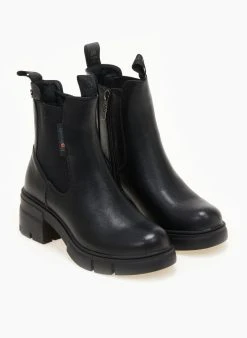 Μποτάκια Chelsea REFRESH 170139 - Μαύρο -The Fashion Project κατάστημα mpotakia me lastixo refresh 170139 106162 7wu9