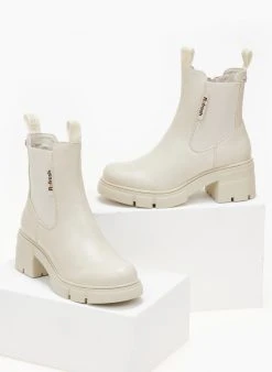 Μποτάκια Chelsea REFRESH 170139 - Μπεζ -The Fashion Project κατάστημα mpotakia me lastixo refresh 170139 106163 bwx7