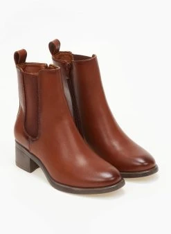 The Fashion Project Μποτάκια Chelsea με λάστιχο - Ταμπά -The Fashion Project κατάστημα mpotakia me lastixo sto plai 106262 7ryz