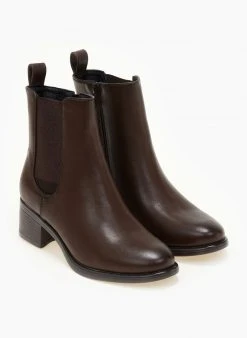 The Fashion Project Μποτάκια Chelsea με λάστιχο - Καφέ 12 The Fashion Project Μποτάκια Chelsea με λάστιχο - Καφέ -The Fashion Project κατάστημα mpotakia me lastixo sto plai 106263 4rm2