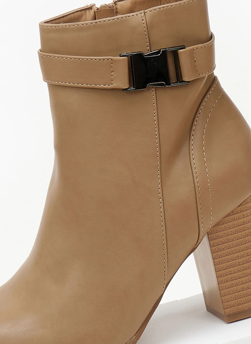 The Fashion Project Μποτάκια με μεταλλικό διακοσμητικό - Πούρο 5 The Fashion Project Μποτάκια με μεταλλικό διακοσμητικό - Πούρο - Image 5