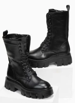 The Fashion Project Αρβυλάκια δίπατα - Μαύρο -The Fashion Project κατάστημα mpotakia me psili sola me sxedio 95255 4j75