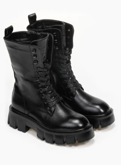 The Fashion Project Αρβυλάκια δίπατα - Μαύρο -The Fashion Project κατάστημα mpotakia me psili sola me sxedio 95255 ko8j