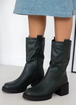 The Fashion Project Μποτάκια με χοντρό τακούνι - Κυπαρισσί 13 The Fashion Project Μποτάκια με χοντρό τακούνι - Κυπαρισσί -The Fashion Project κατάστημα mpotakia me xontro takouni 106296 1rxk