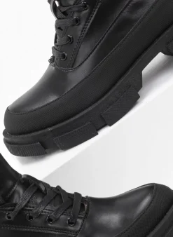 The Fashion Project Αρβυλάκια με ιδιαίτερη σόλα - Μαύρο -The Fashion Project κατάστημα mpotakia pezoporias me idiaiteri sola 97482 cvu3