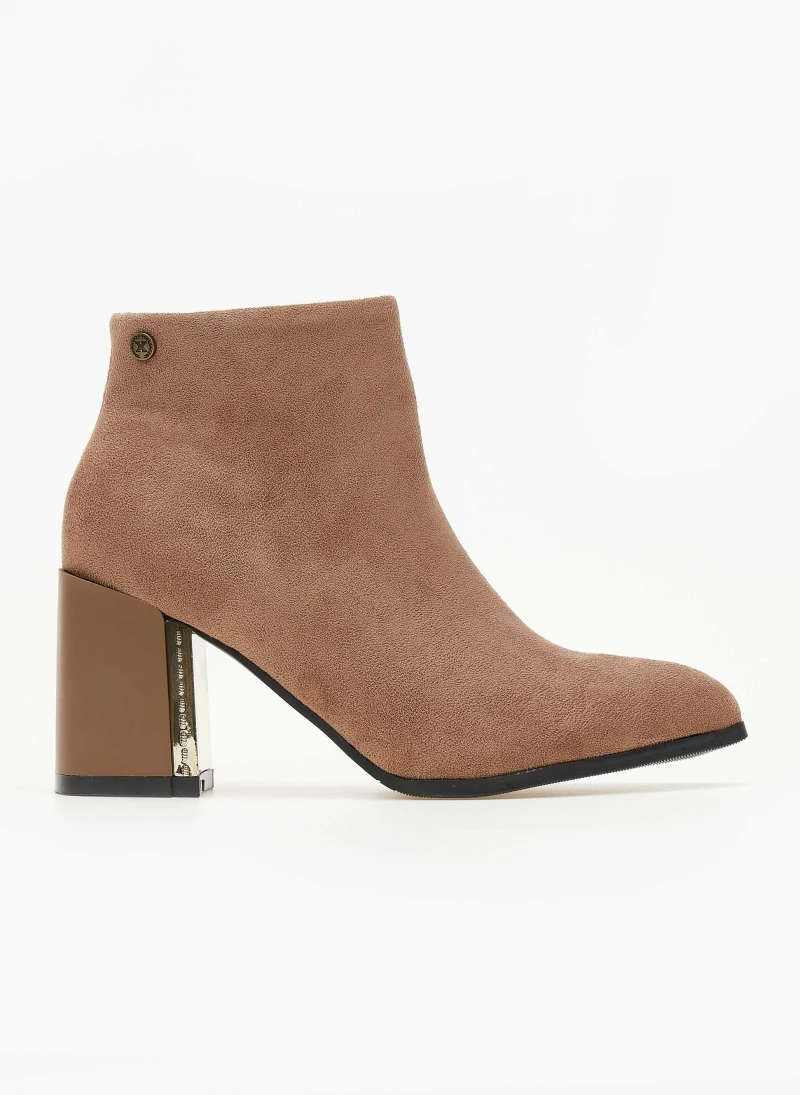 Xti Footwear Μποτάκια αστραγάλου Suede με μεταλλικό στοιχείο Xti 140412 - Τάουπε 2 Xti Footwear Μποτάκια αστραγάλου Suede με μεταλλικό στοιχείο Xti 140412 - Τάουπε - Image 2